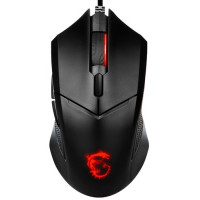 Миша MSI Clutch GM08, Red, USB-A, чорний