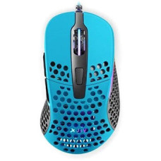 Миша Xtrfy M4, USB-A, RGB, Miami Blue