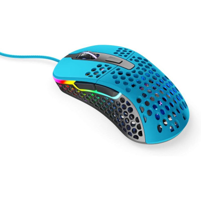 Мышь Xtrfy M4, USB-A, RGB, Miami Blue