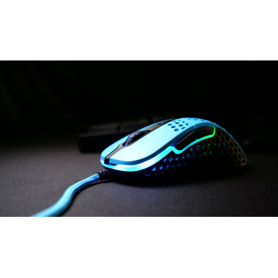 Мышь Xtrfy M4, USB-A, RGB, Miami Blue