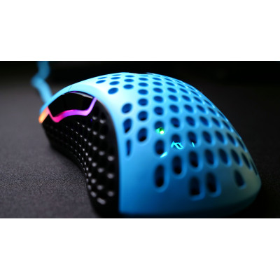 Мышь Xtrfy M4, USB-A, RGB, Miami Blue
