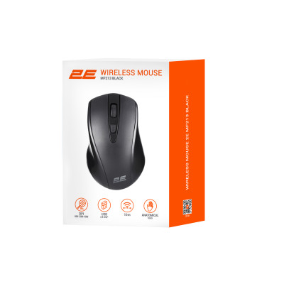 Миша 2E MF213, WL, чорний