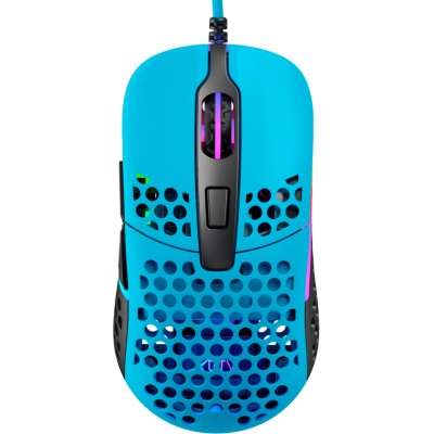 Мышь Xtrfy M42, USB-A, RGB, Miami Blue