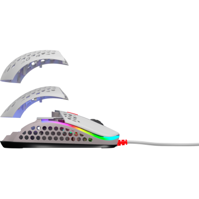 Мышь Xtrfy M42, USB-A, RGB, Miami Blue