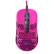 Мышь Xtrfy M42, USB-A, RGB, розовый