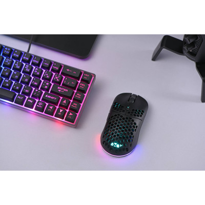 Миша 2E GAMING HyperDrive Lite WL, RGB, USB-A/WL, чорний