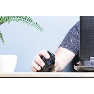 Мышь Trust Voxx Rechargeable Ergonomic, WL, черный