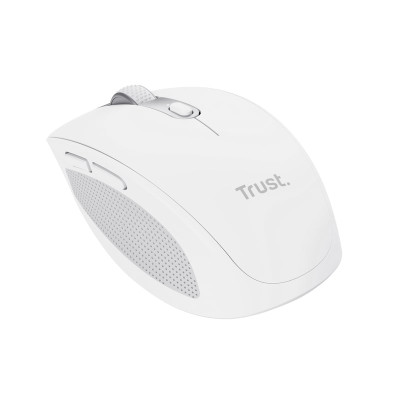 Мышь Trust OZZA compact, BT/WL/USB-A, белый
