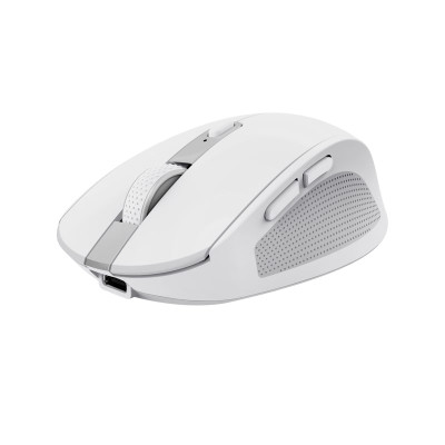 Мышь Trust OZZA compact, BT/WL/USB-A, белый