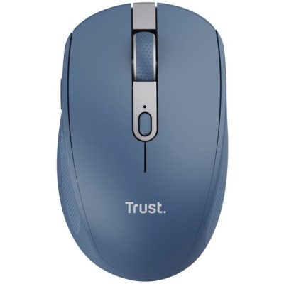 Мышь Trust OZZA compact, BT/WL/USB-A, синий
