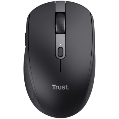 Мышь Trust OZZA compact, BT/WL/USB-A, черный