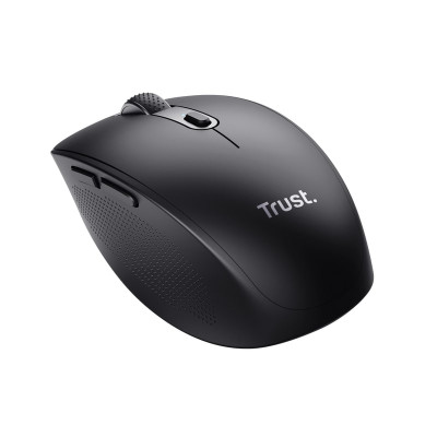 Мышь Trust OZZA compact, BT/WL/USB-A, черный