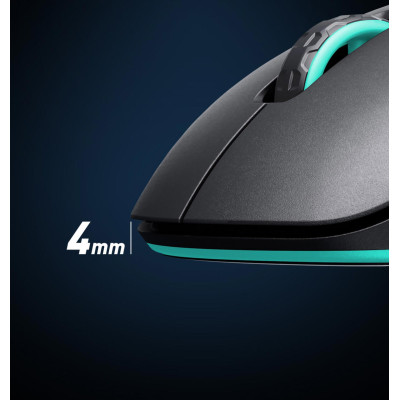 Миша Xtrfy M8, WL/USB-A, RGB, чорний