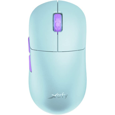 Мышь Xtrfy M8, WL/USB-A, RGB, Frosty Mint