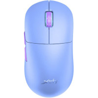 Миша Xtrfy M8, WL/USB-A, RGB, Frosty Purple