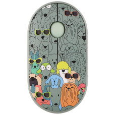 Миша 2E MF300 PETS:DOGS Silent WL BT, зелений