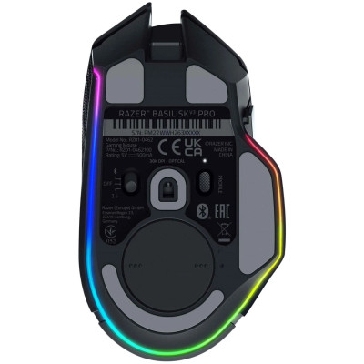 Миша Razer Basilisk V3 Pro, RGB, USB-A/WL/BT, чорний