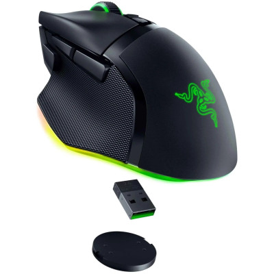 Миша Razer Basilisk V3 Pro, RGB, USB-A/WL/BT, чорний