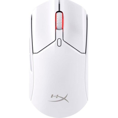 Мышь HyperX Pulsefire Haste 2, RGB, USB-A/WL/BT, белый