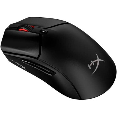 Мышь HyperX Pulsefire Haste 2, RGB, USB-A/WL/BT, черный
