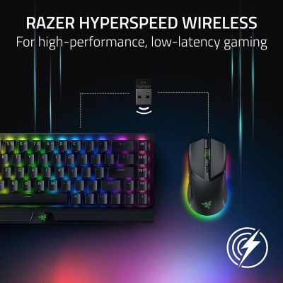 Мышь Razer Cobra Pro, RGB, USB-A/WL/BT, черный