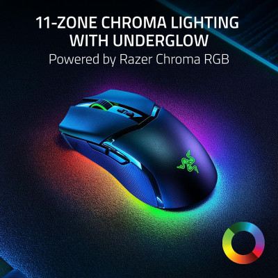 Мышь Razer Cobra Pro, RGB, USB-A/WL/BT, черный