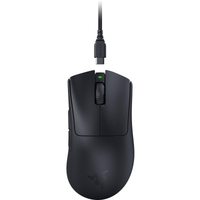 Мышь Razer Deathadder V3 Pro, USB-A/WL/BT, черный