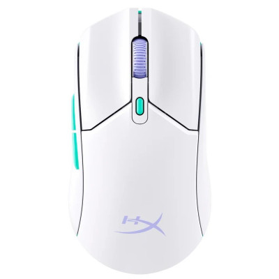 Мышь HyperX Pulsefire Haste 2 Core, RGB, WL/BT, белый