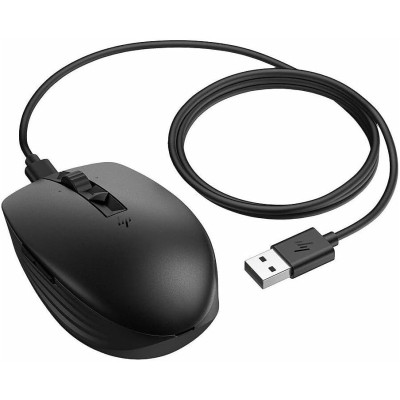 Мышь HP 710 Rechargeable Silent, USB-A/WL/BT, черный