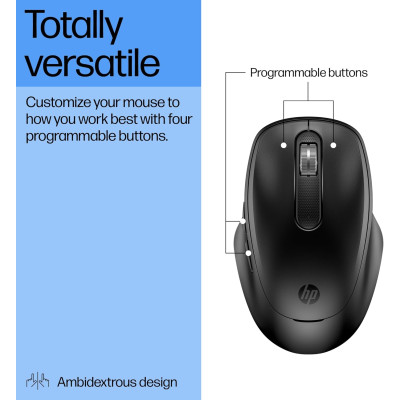 Мышь HP 510 Ultra-Fast Rechargeable, WL, черный