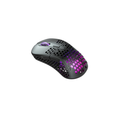 Миша Xtrfy M4, WL/USB-A, RGB, чорний