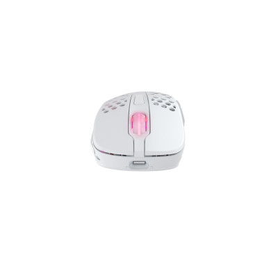 Мышь Xtrfy M4, WL/USB-A, RGB, белый