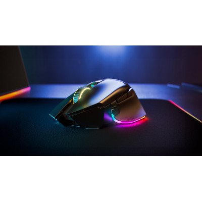 Мышь Razer Basilisk V3 Pro 35K, RGB, USB-A/WL/BT, черный