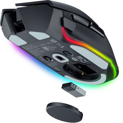 Мышь Razer Basilisk V3 Pro 35K, RGB, USB-A/WL/BT, черный