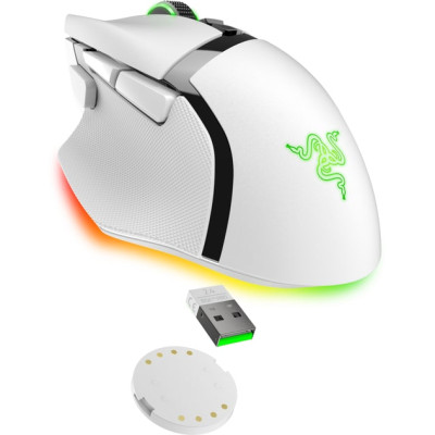 Мышь Razer Basilisk V3 Pro 35K, RGB, USB-A/WL/BT, белый