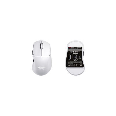 Мышь Cherry Xtrfy M64 PRO, 8K, WL/USB-A, RGB, белый
