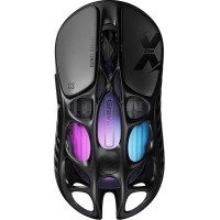 Мышь GravaStar Mercury X Pro, 8K, BT/WL/USB-A, RGB, черный