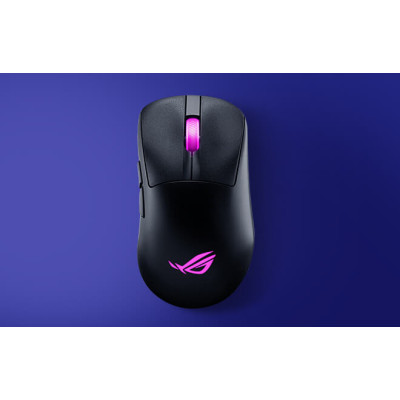 Мышь ASUS ROG Keris II Origin, RGB, USB-A/WL/BT, черный