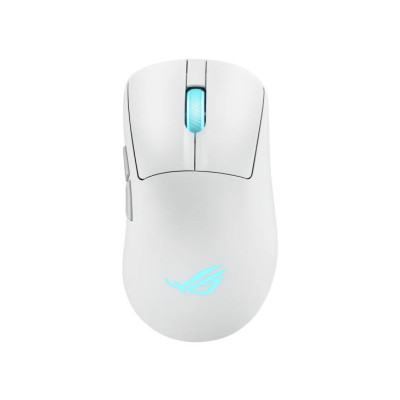 Мышь ASUS ROG Keris II Origin, RGB, USB-A/WL/BT, белый