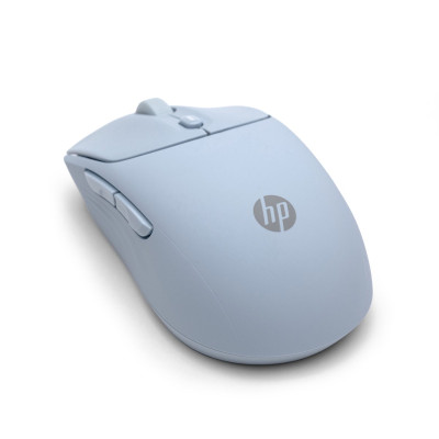 Мышь HP 400 Quiet, WL/BT, голубой