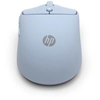 Мышь HP 400 Quiet, WL/BT, голубой