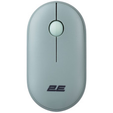 Миша 2E MF300 Silent, WL/BT, попелясто-зелений