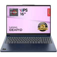 Ноутбук Lenovo IdeaPad Slim 5-16ARP10 16&quot; WUXGA  AG, AMD R5-7535HS, 16GB, F512GB, UMA, DOS, синій