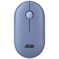 Миша 2E MF300 Silent, WL/BT, синій