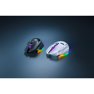 Мышь Razer Basilisk V3 Pro, RGB, USB-A/WL/BT, белый