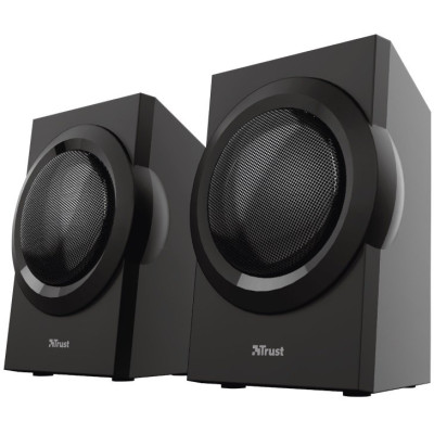 Акустическая система Trust Yuri 2.1, 60Вт, AUX, черный