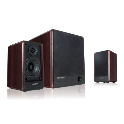 Акустическая система MICROLAB FC-330 2.1, 56W, mini-jack, дерево