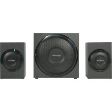 Акустична система MICROLAB M-110 2.1, 10W, mini-jack, чорний