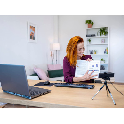 Вебкамера Trust Teza, 4K Ultra HD, 30 fps, auto focus, чорний