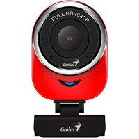 Вебкамера Genius Qcam-6000, FullHD, 30fps, manual focus, червоний